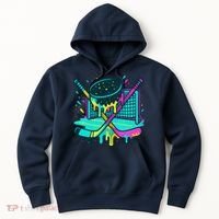 Hockey Ice Cream Drip Hoodie thumb 0