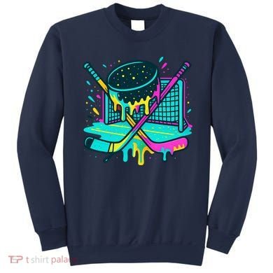 Hockey Ice Cream Drip Sweatshirt