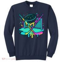 Hockey Ice Cream Drip Sweatshirt thumb 0