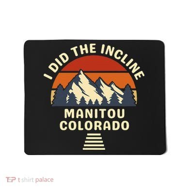Hike I Did The Incline Manitou Colorado Sunset  Mousepad