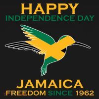 Happy Independence Day Jamaica Freedom Since 1962 Coaster thumb 2