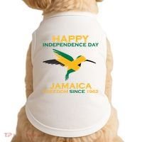 Happy Independence Day Jamaica Freedom Since 1962 Doggie Tank thumb 0