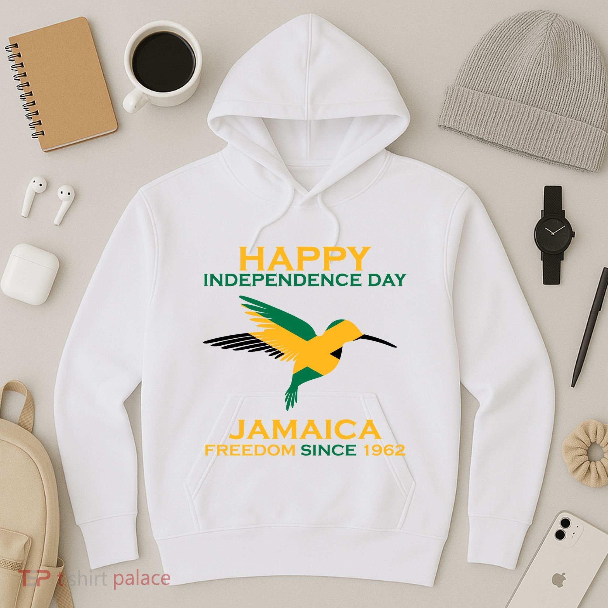 Happy Independence Day Jamaica Freedom Since 1962 Hoodie