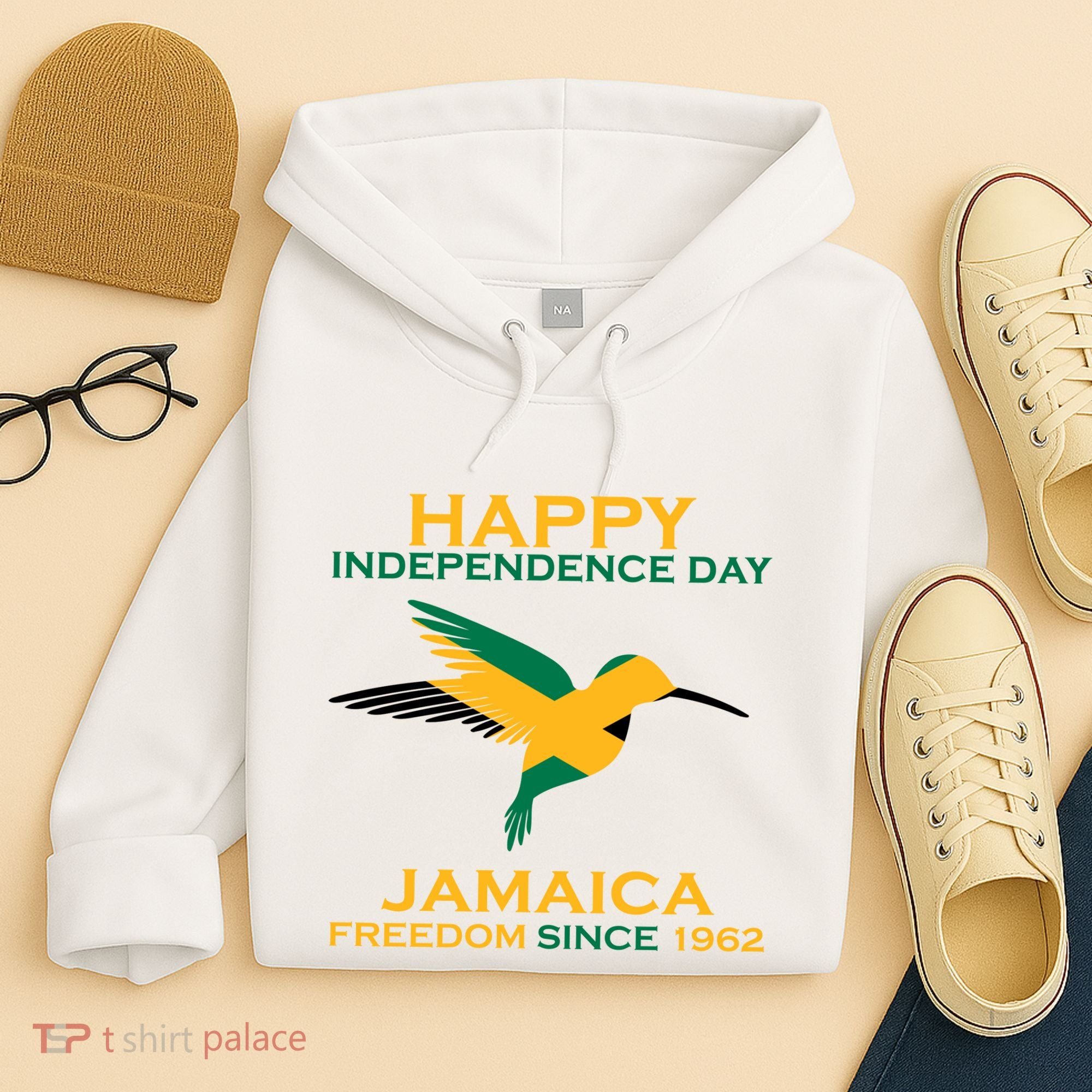 Happy Independence Day Jamaica Freedom Since 1962 Hoodie