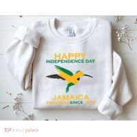 Happy Independence Day Jamaica Freedom Since 1962 Sweatshirt thumb 2