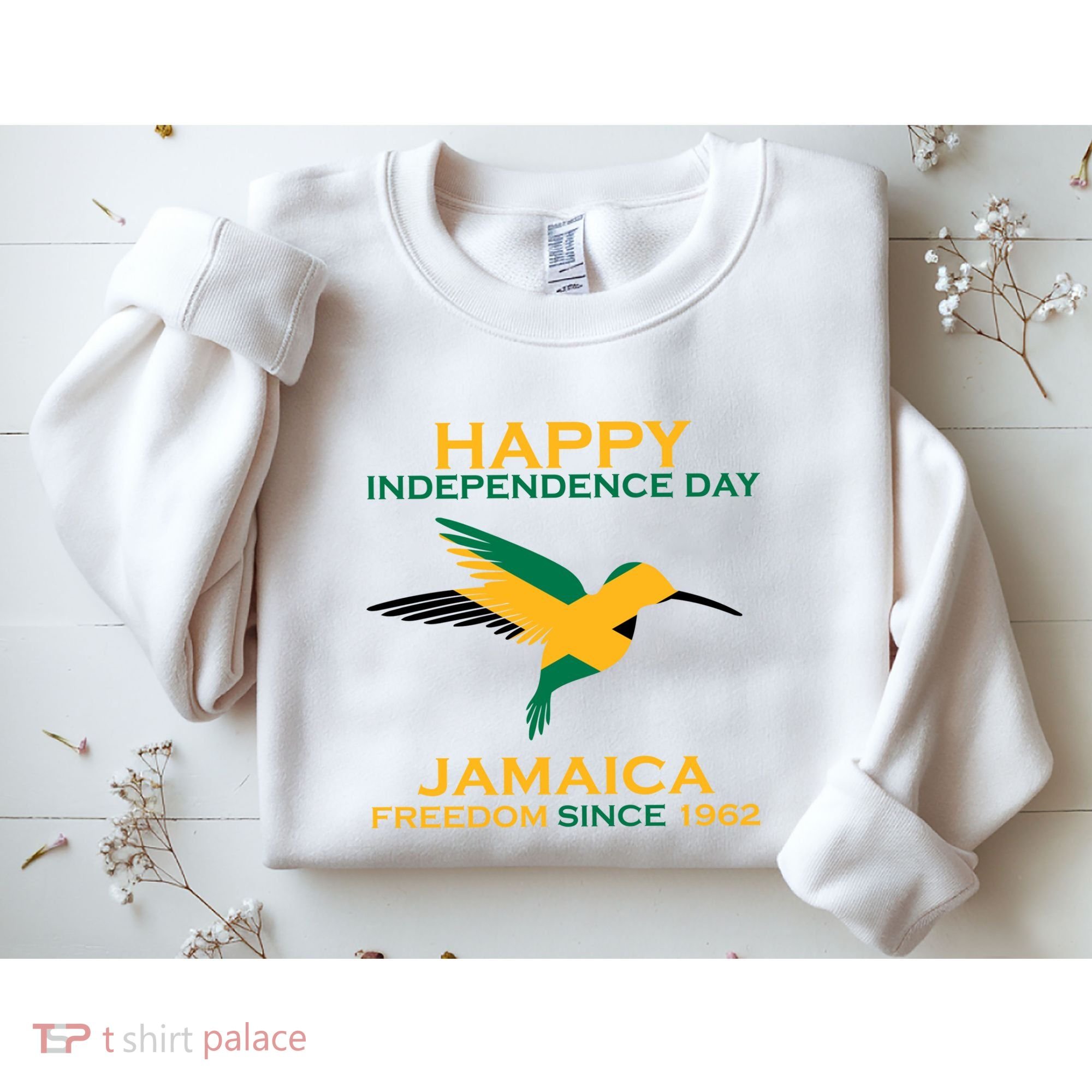 Happy Independence Day Jamaica Freedom Since 1962 Sweatshirt