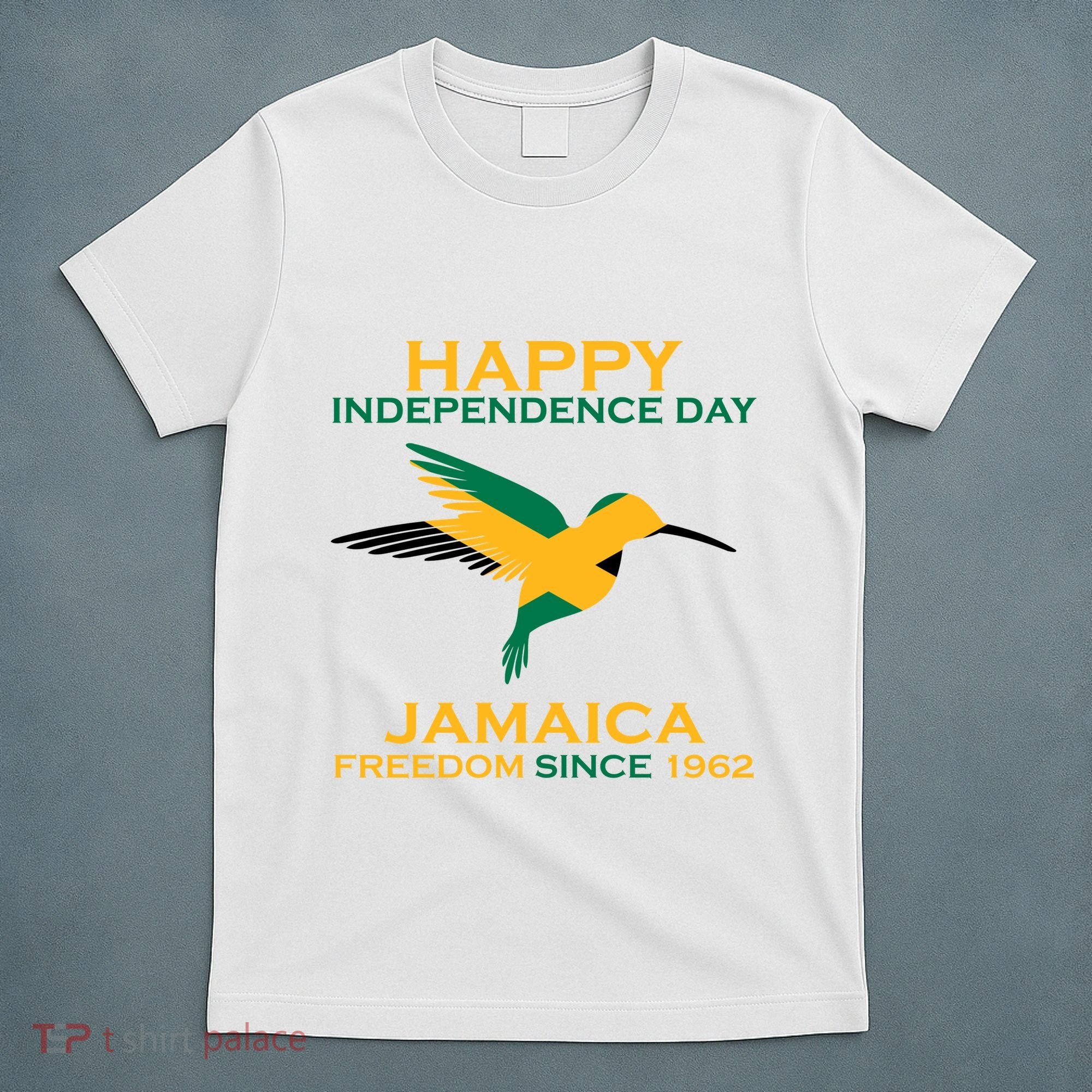 Happy Independence Day Jamaica Freedom Since 1962 T-Shirt