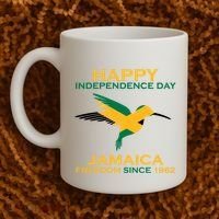 Happy Independence Day Jamaica Freedom Since 1962 Coffee Mug thumb 2