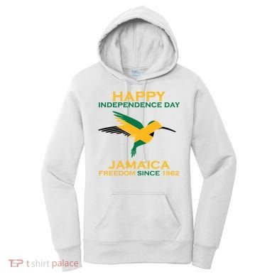 Happy Independence Day Jamaica Freedom Since 1962 Women's Hoodie