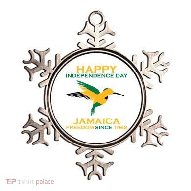 Happy Independence Day Jamaica Freedom Since 1962 Ornament