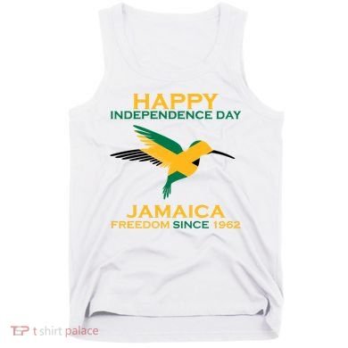 Happy Independence Day Jamaica Freedom Since 1962 Tank Top