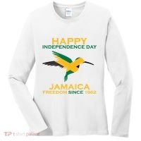 Happy Independence Day Jamaica Freedom Since 1962 Women's Long Sleeve Shirt thumb 0