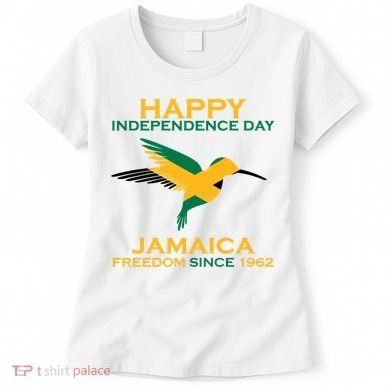 Happy Independence Day Jamaica Freedom Since 1962 Women's T-Shirt