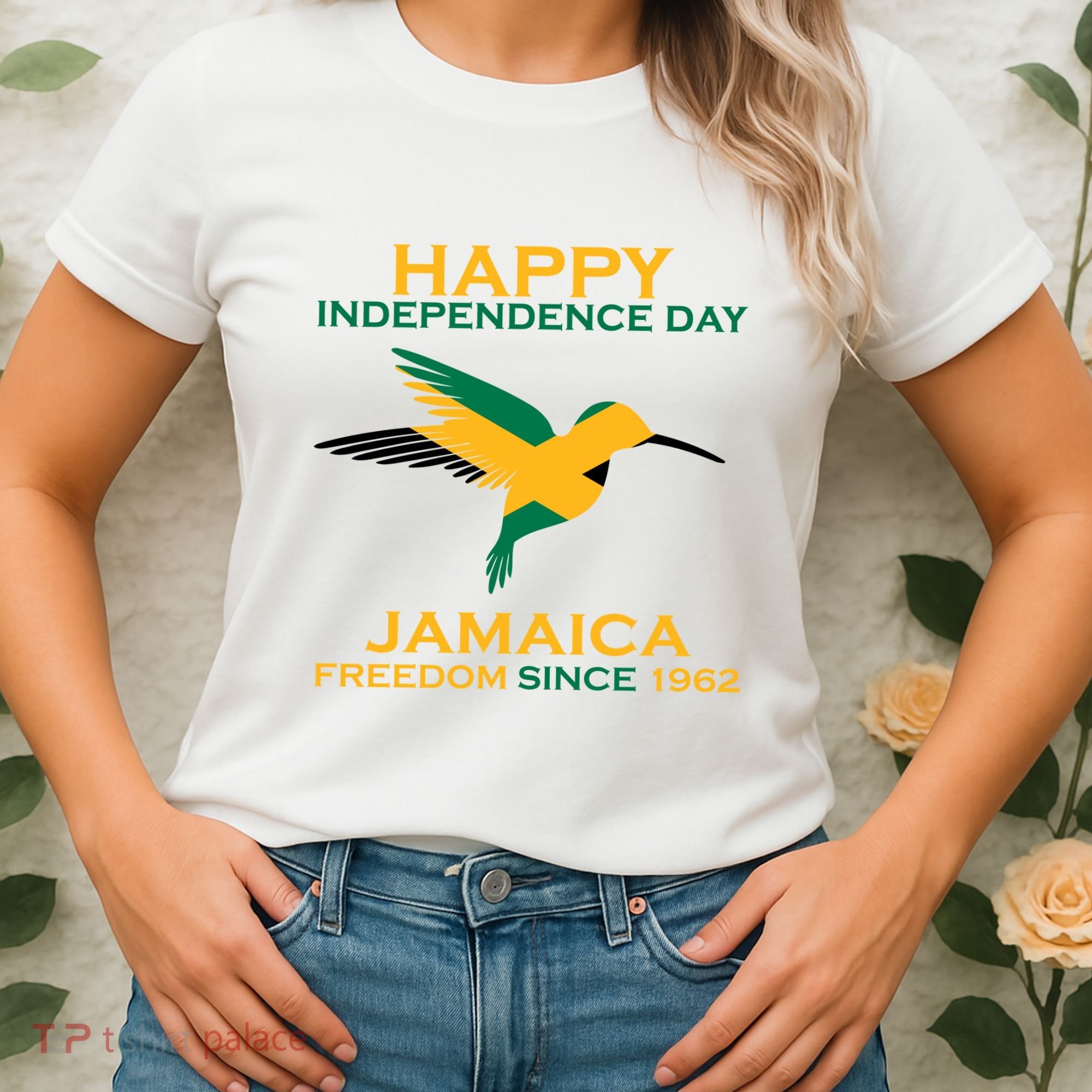 Happy Independence Day Jamaica Freedom Since 1962 Women's T-Shirt