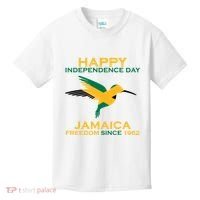Happy Independence Day Jamaica Freedom Since 1962 Kids T-Shirt thumb 0
