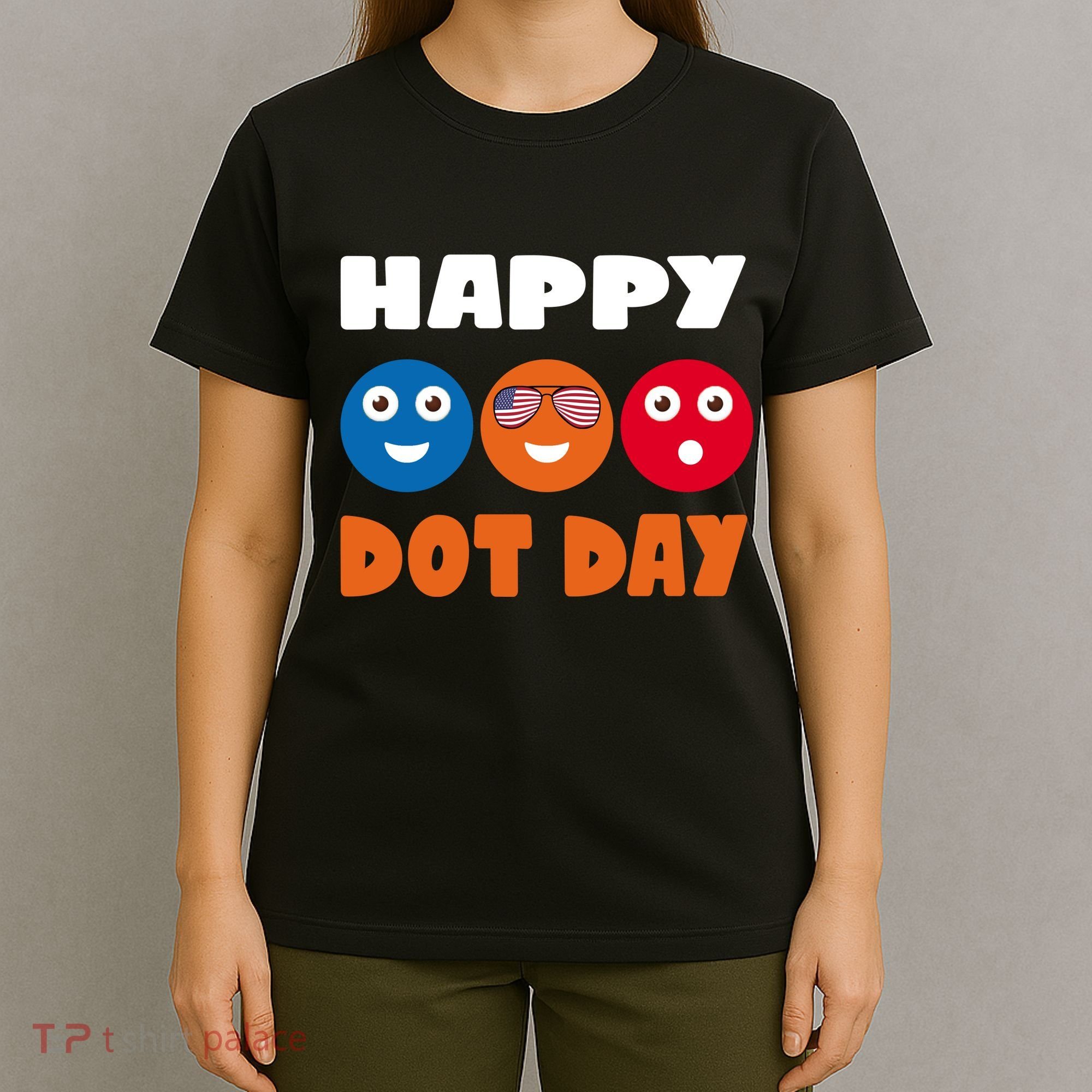 Happy International Dot Day Cute Colorful Dots T-Shirt