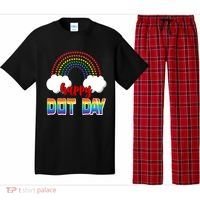Happy International Dot Day Rainbow Clouds Pajama Set thumb 0