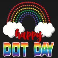 Happy International Dot Day Rainbow Clouds Pajama Set thumb 2