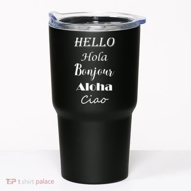 Hello In Different Languages Greetings Tumbler