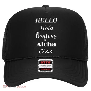 Hello In Different Languages Greetings Hat