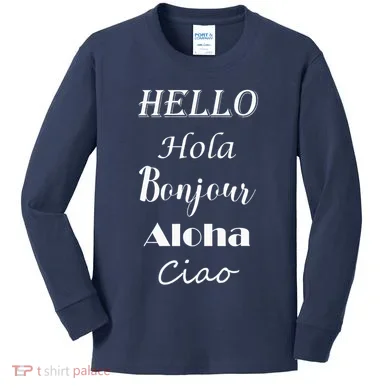 Kids Long Sleeve Shirt