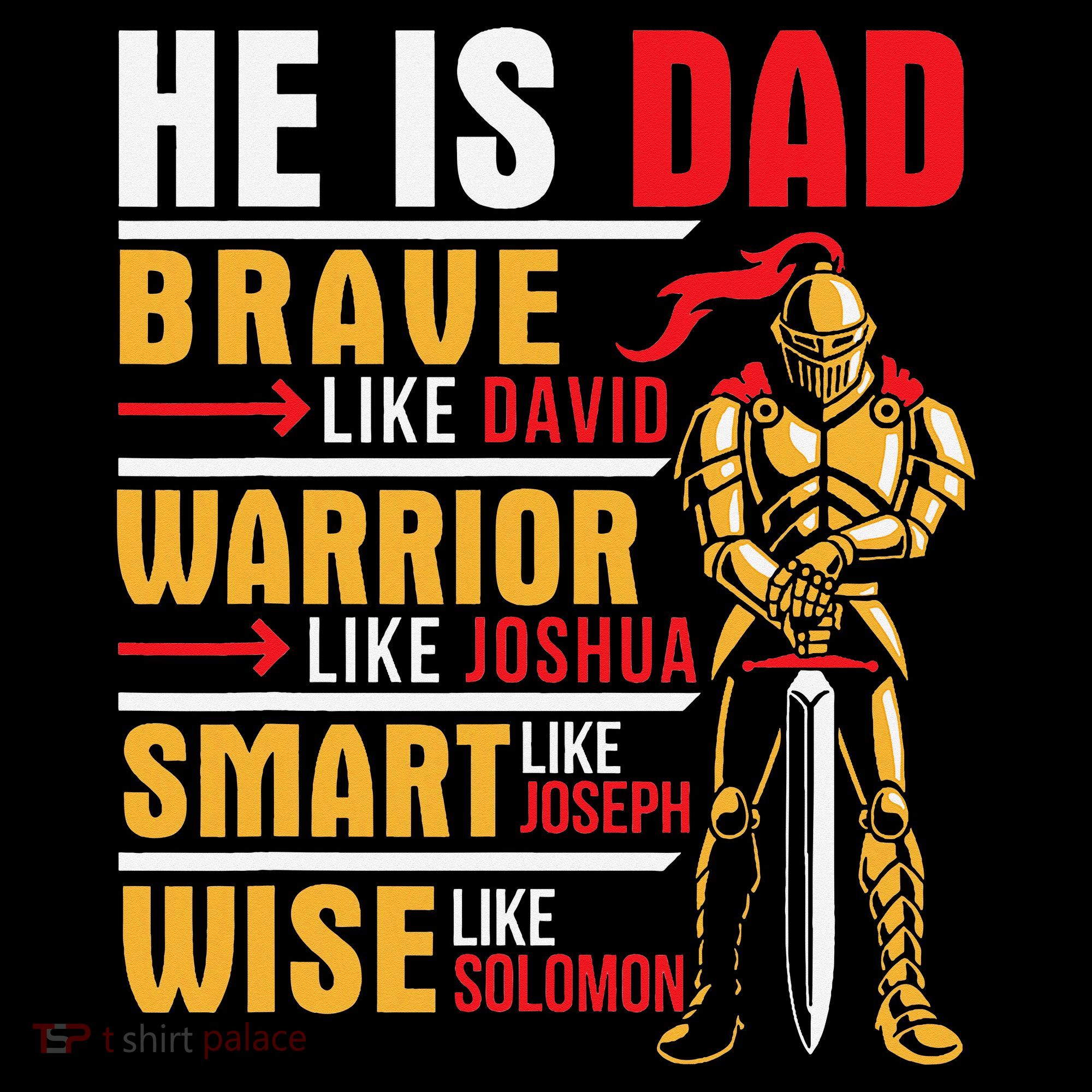He Is Dad Brave Warrior Smart And Wise Father Daddy Papa Coaster