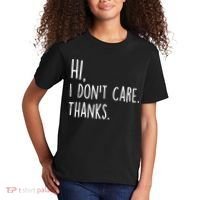 Hi, I Don't Care. Thanks Funny Sarcastic Humor Tee Kids T-Shirt thumb 2