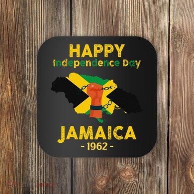 Happy Independence Day Jamaica 1962 Coaster