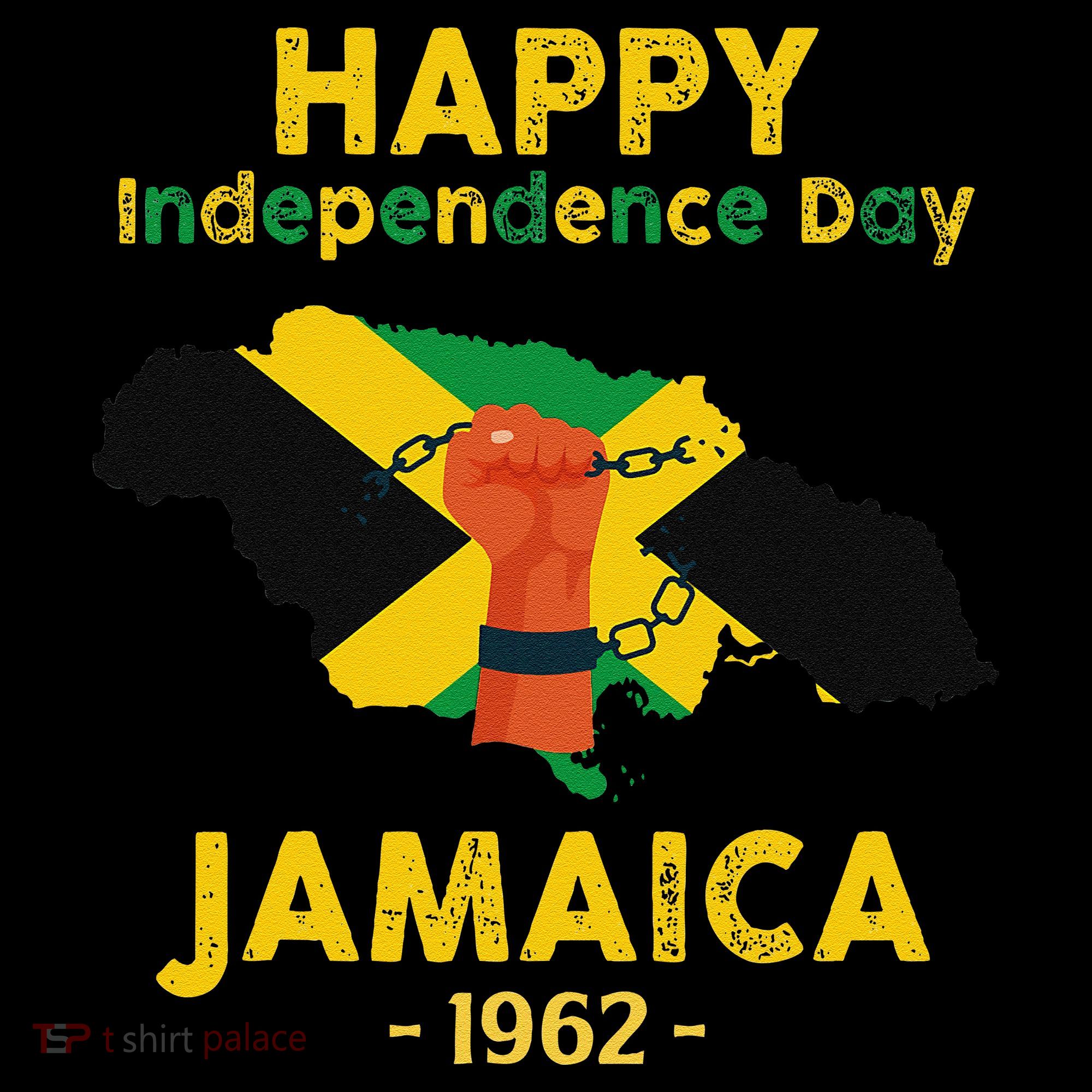 Happy Independence Day Jamaica 1962 Women's Hoodie