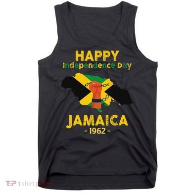 Happy Independence Day Jamaica 1962 Tank Top