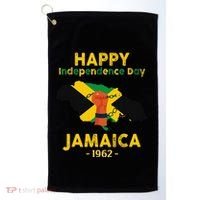 Happy Independence Day Jamaica 1962 Golf Towel thumb 0