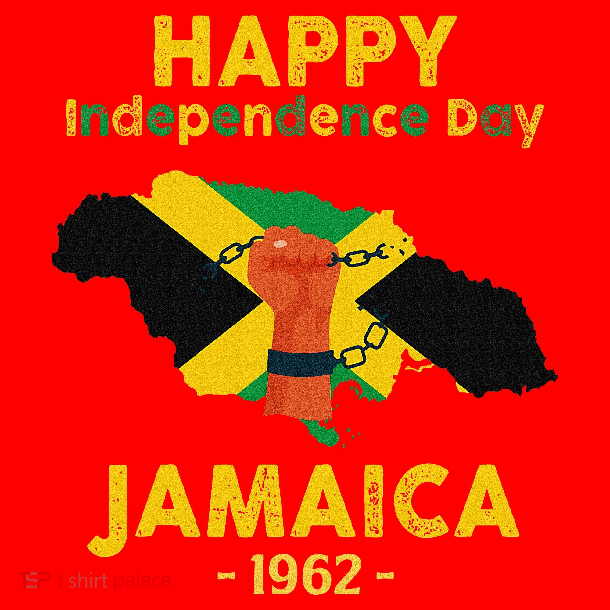 Happy Independence Day Jamaica 1962 Santa Hat