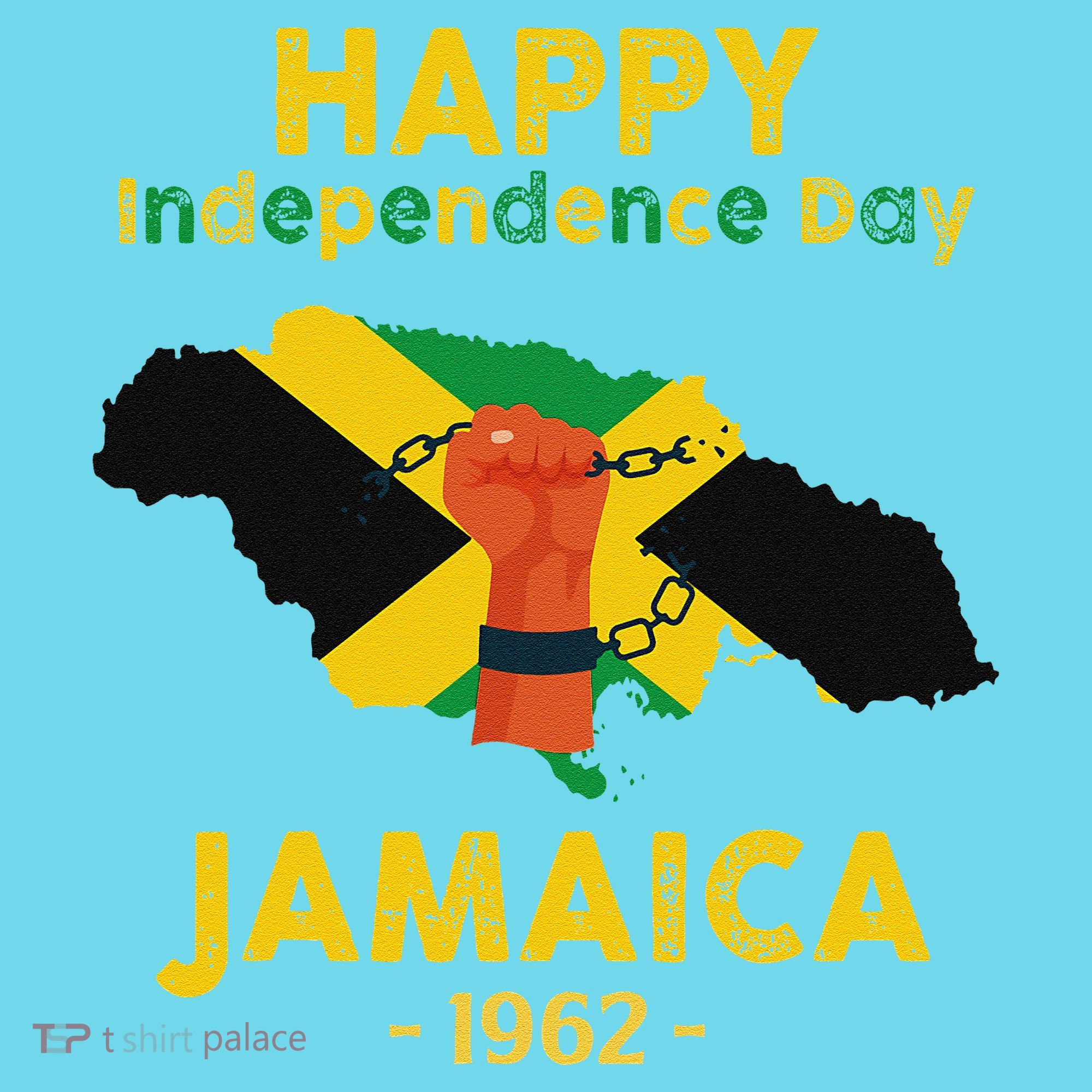 Happy Independence Day Jamaica 1962 Long Sleeve Shirt