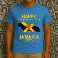 Happy Independence Day Jamaica 1962 T-Shirt thumb 3