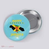 Happy Independence Day Jamaica 1962 Button thumb 0