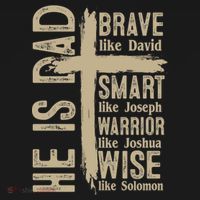 He Is Dad Religious Christian Bible Quote Father Mousepad thumb 1
