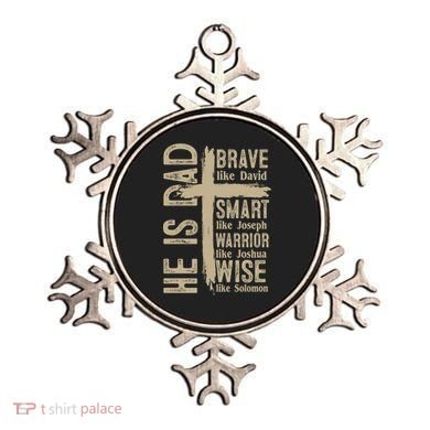 He Is Dad Religious Christian Bible Quote Father Ornament