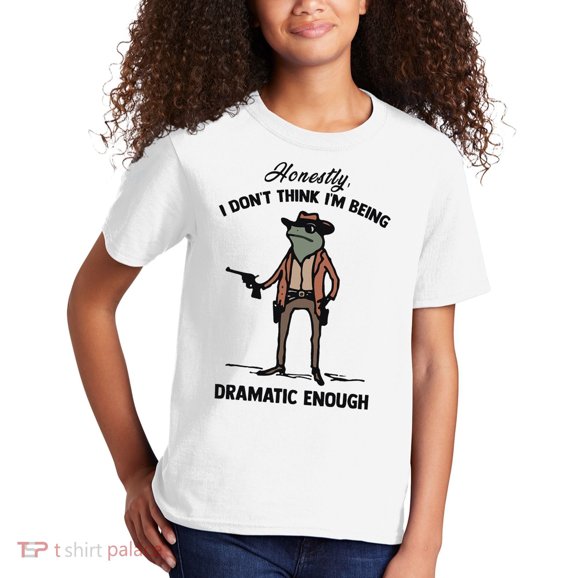 Honestly I DonT Think IM Being Dramatic Enough Kids T-Shirt