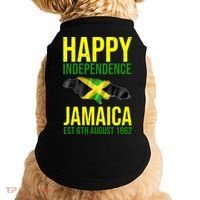 Happy Independence Day Jamaica 1962 Proud Jamaican Doggie Tank thumb 0