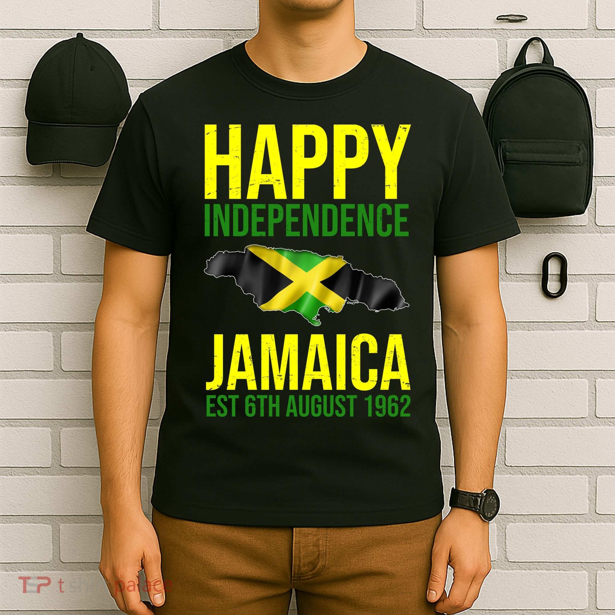 Happy Independence Day Jamaica 1962 Proud Jamaican T-Shirt
