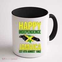 Happy Independence Day Jamaica 1962 Proud Jamaican Coffee Mug thumb 1