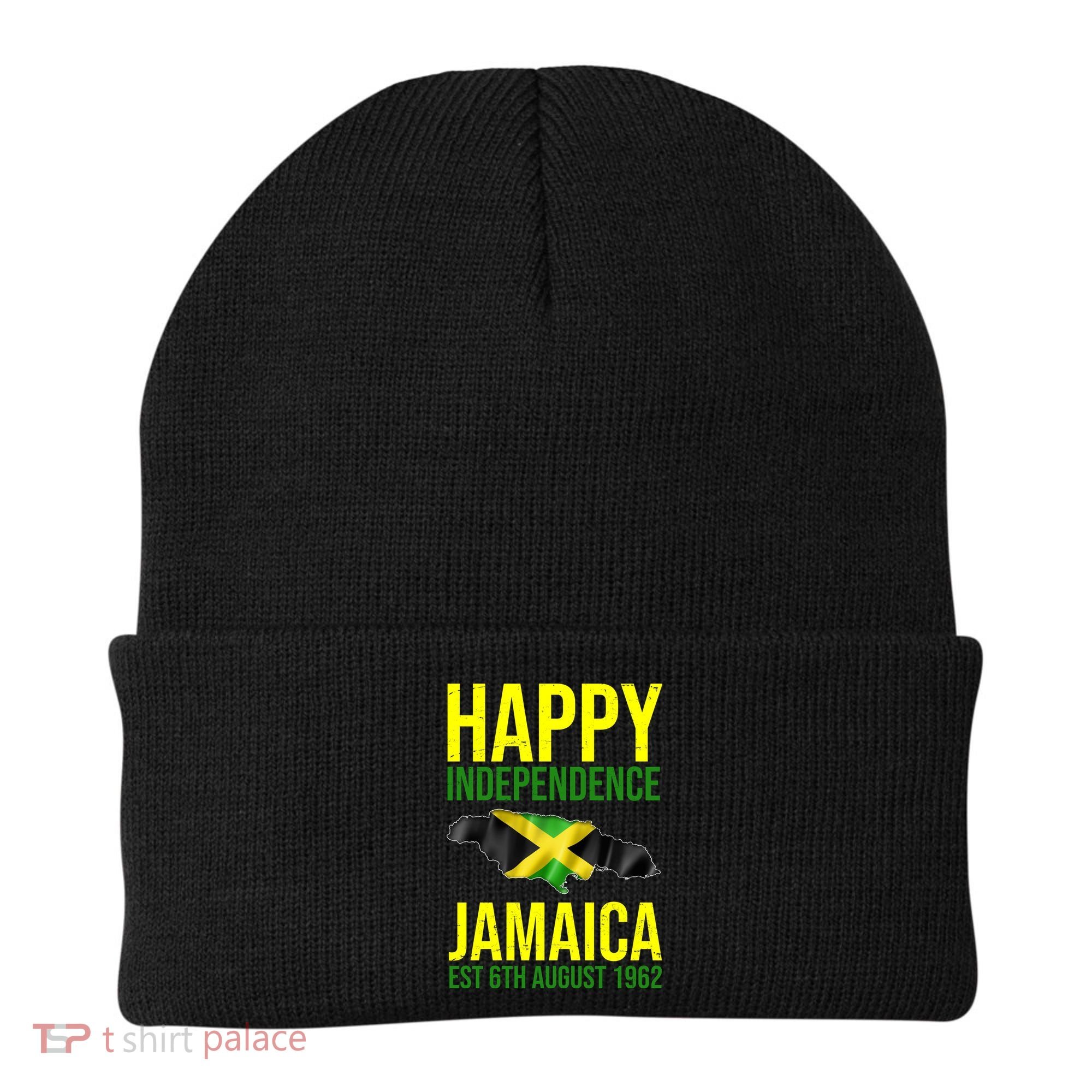 Happy Independence Day Jamaica 1962 Proud Jamaican Beanie
