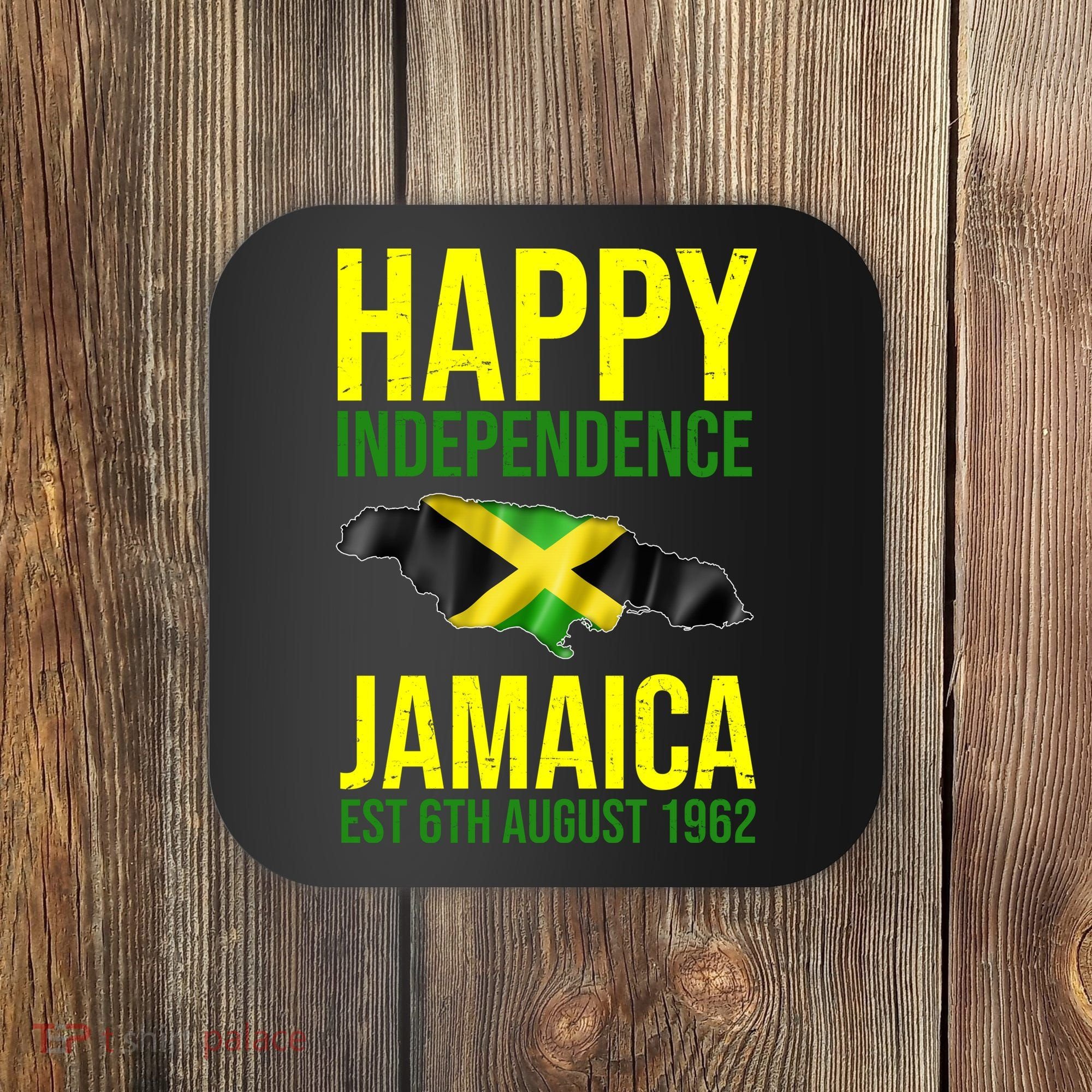 Happy Independence Day Jamaica 1962 Proud Jamaican Coaster