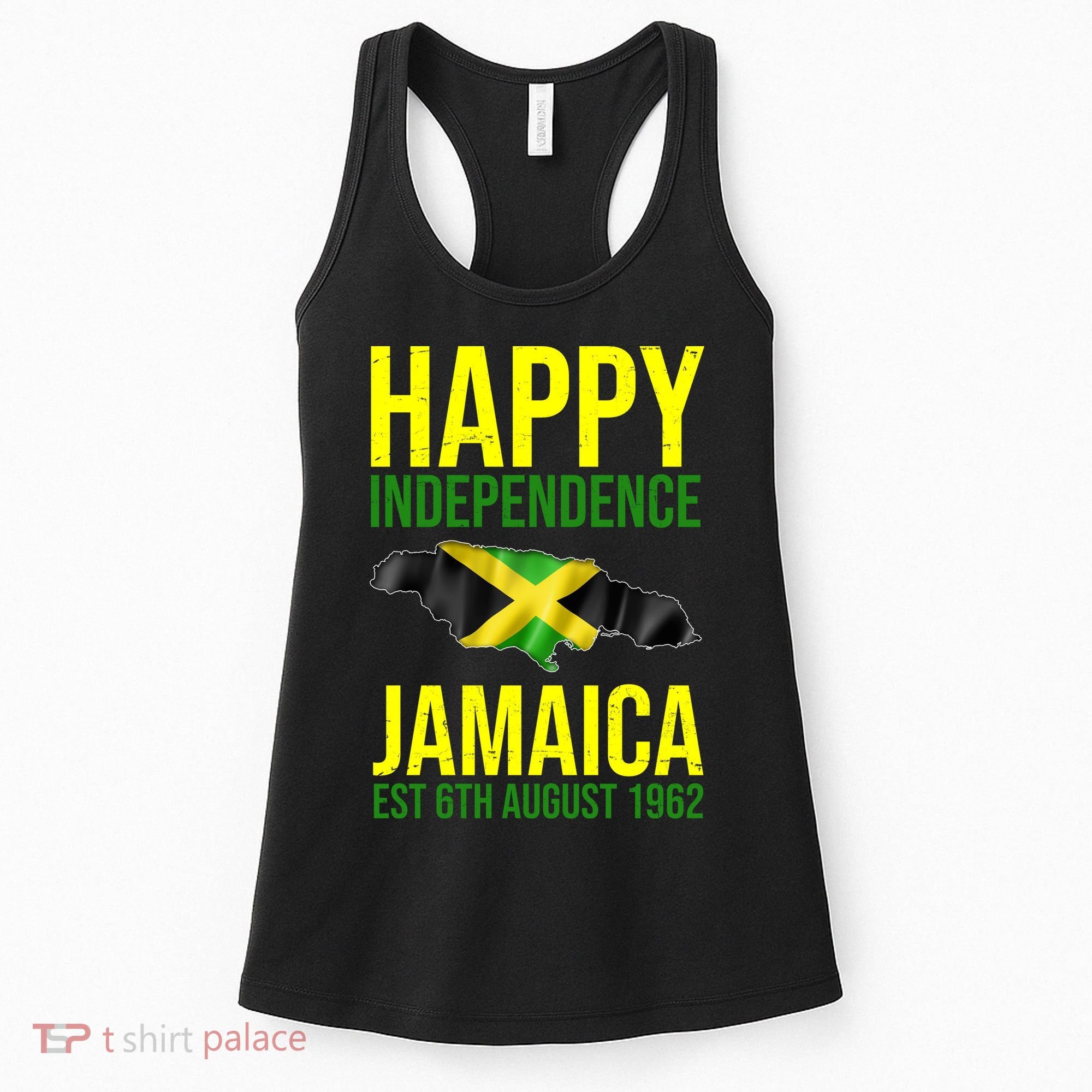 Happy Independence Day Jamaica 1962 Proud Jamaican Women's Tank Top