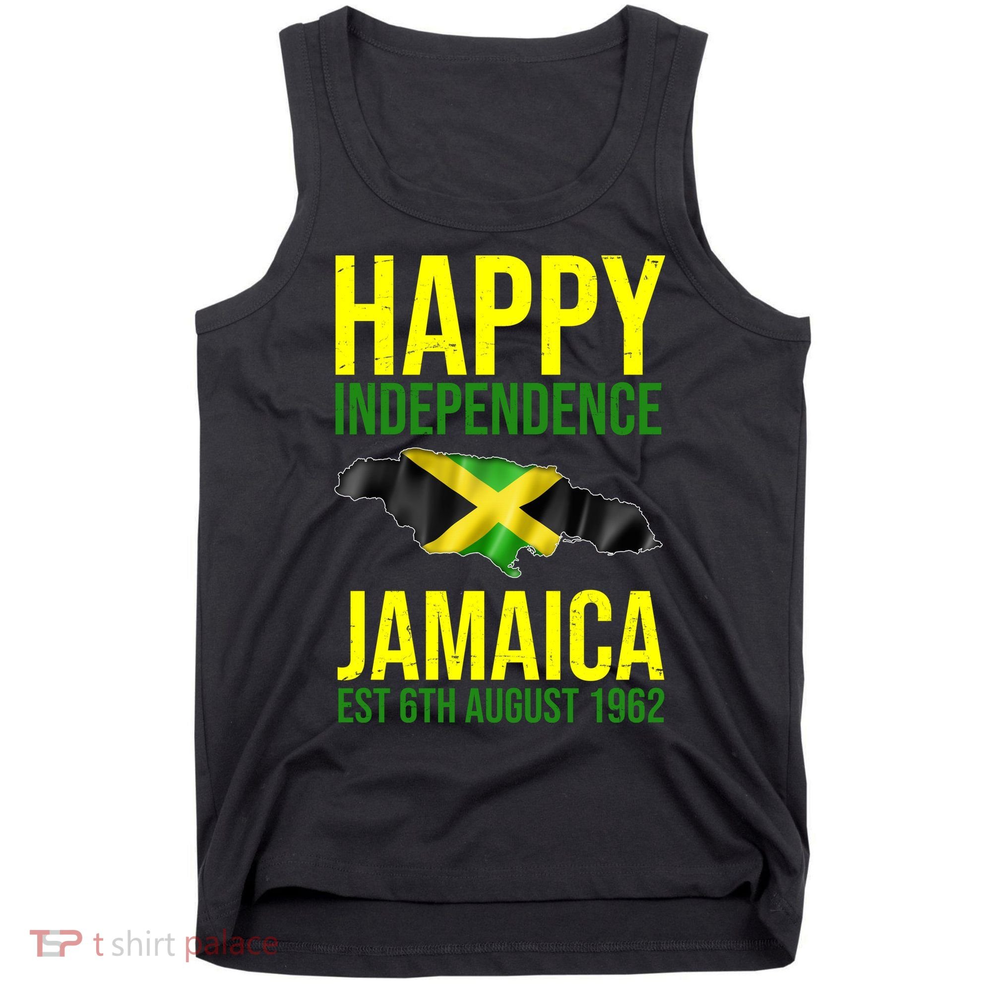 Happy Independence Day Jamaica 1962 Proud Jamaican Tank Top