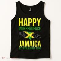 Happy Independence Day Jamaica 1962 Proud Jamaican Tank Top thumb 2