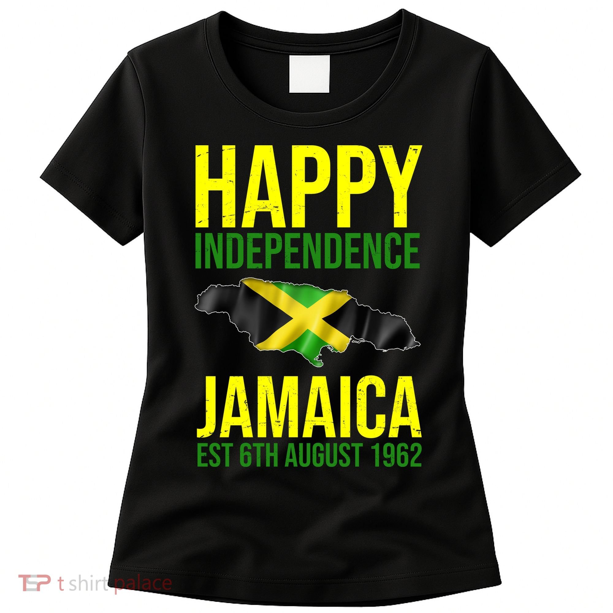 Happy Independence Day Jamaica 1962 Proud Jamaican Women's T-Shirt