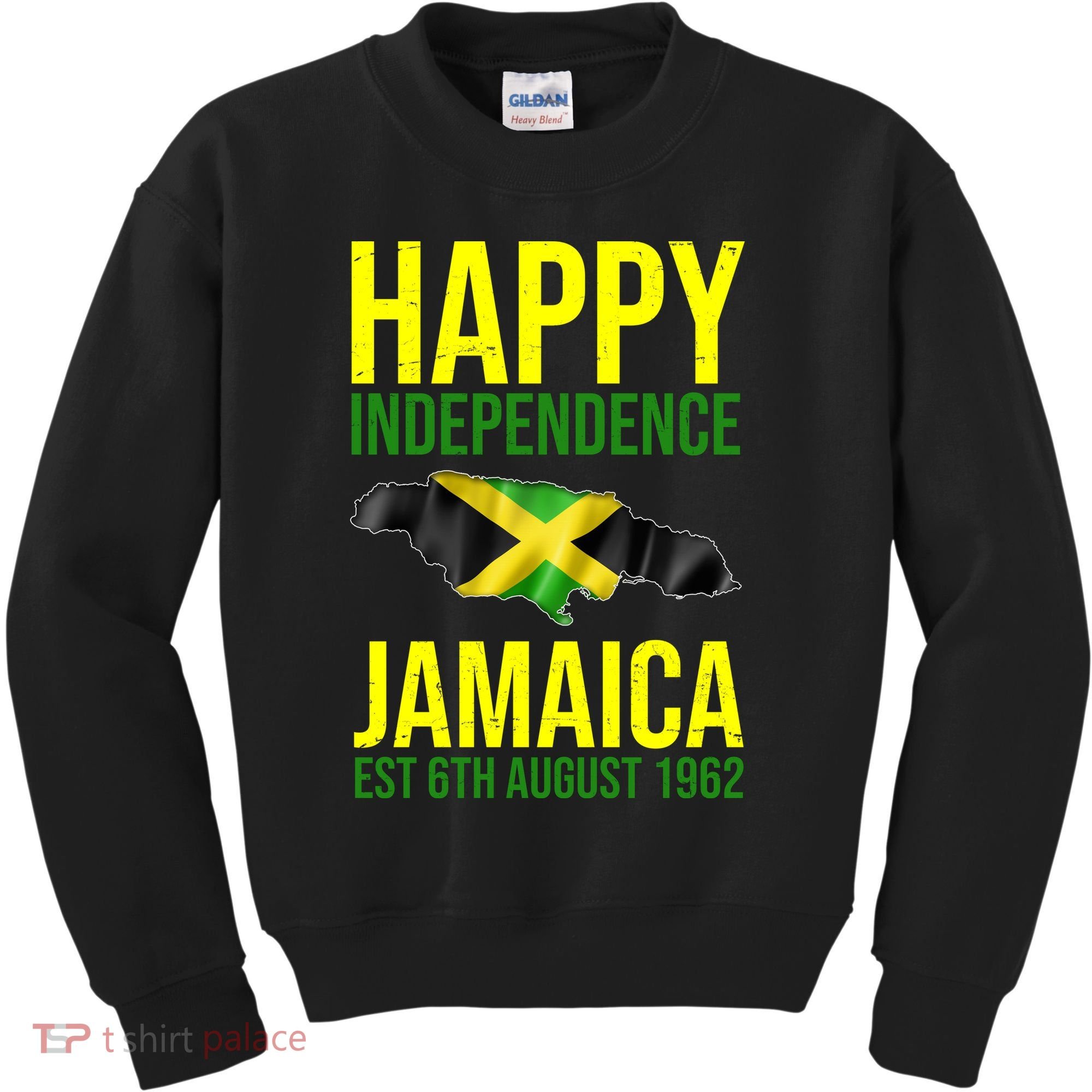 Happy Independence Day Jamaica 1962 Proud Jamaican Kids Sweatshirt