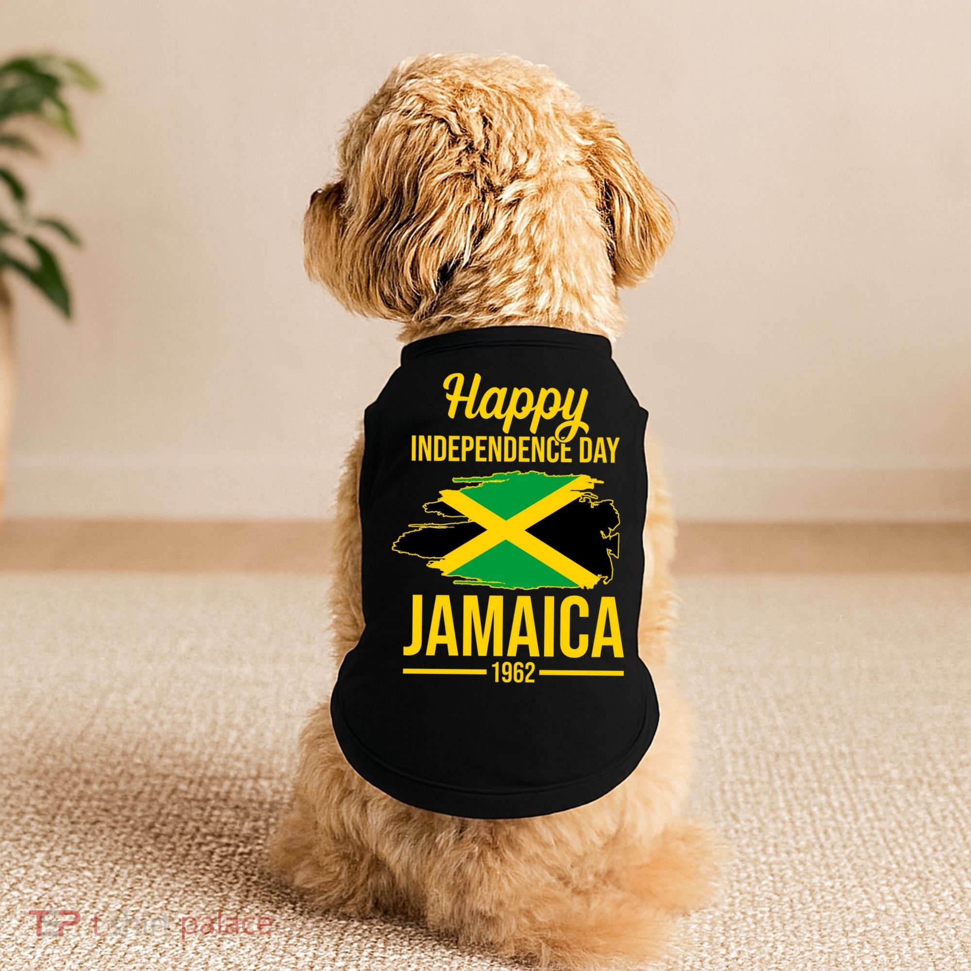 Happy Independence Day Jamaica 1962 Doggie Tank