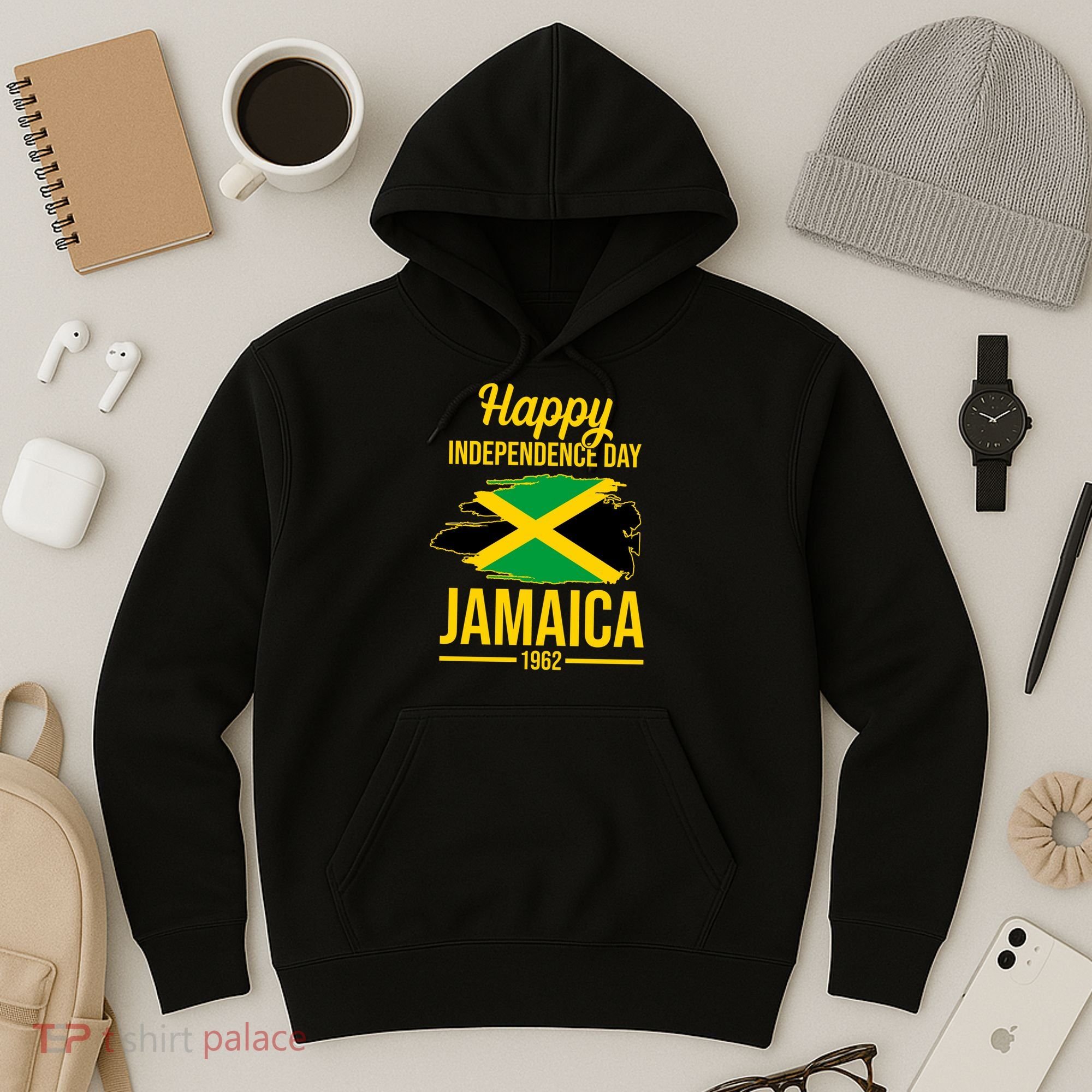 Happy Independence Day Jamaica 1962 Hoodie